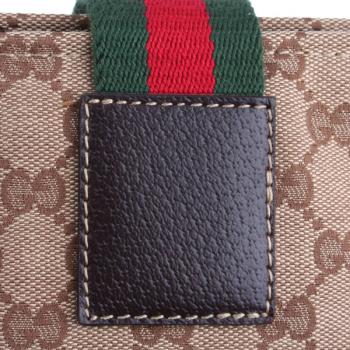 Gucci Tote bags 155524 Coffee Canvas Ladies