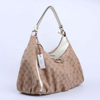 Replica Gucci Hobo bags 189833 Apricot Large Cross Body Bag