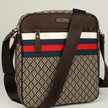 Gucci Messenger bags 268108 Khaki Messenger Bag Unisex