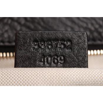 Gucci Soho Leather Shoulder Bag Black