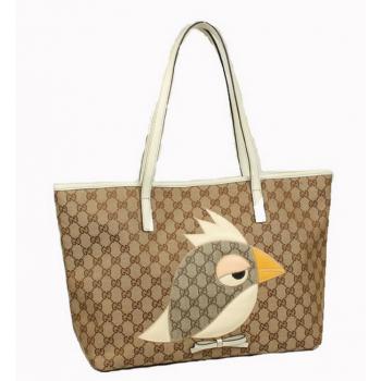 Gucci Tote bags 271103 Brown Canvas Ladies Replica