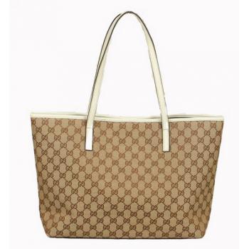 Gucci Tote bags 271103 Brown Canvas Ladies Replica