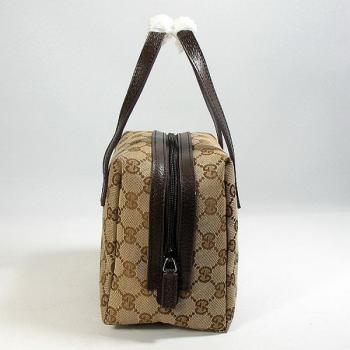 Replica Gucci Tote bags 124542 Canvas Small Ladies Handbags