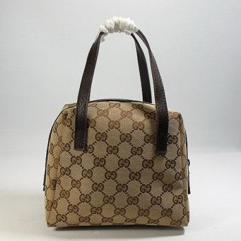 Replica Gucci Tote bags 124542 Canvas Small Ladies Handbags