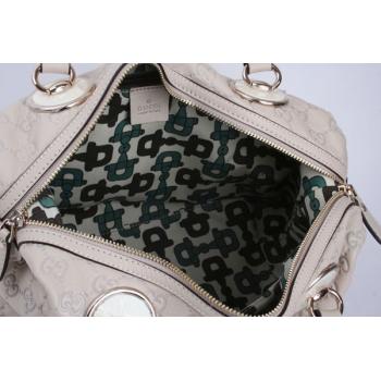 Cheap Gucci  Handle bags 203526 Beige Cow Leather HandBags