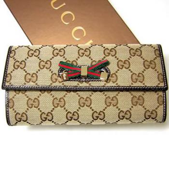 Gucci Wallet 167468 Khaki Accessory Ladies HM02346