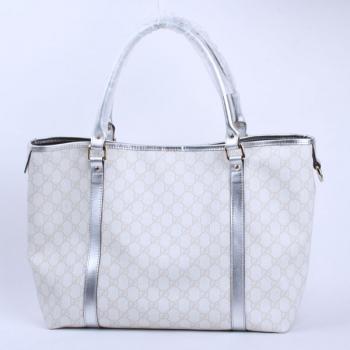 Cheap Gucci Tote bags 197953 White Medium HandBags