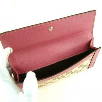 Gucci Wallet 153211 Pink Small Ladies Wallet