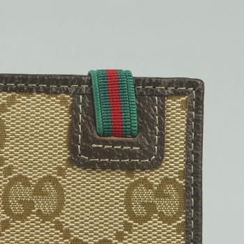 Gucci Wallet 152621 Canvas Small Wallet