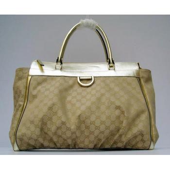 Gucci Tote bags 189931 Gold Canvas HandBags