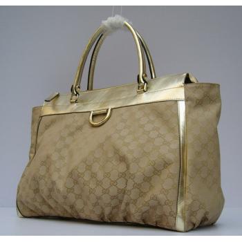 Gucci Tote bags 189931 Gold Canvas HandBags