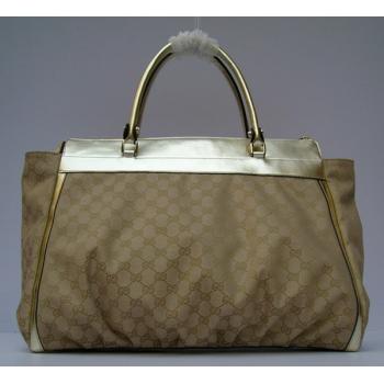 Gucci Tote bags 189931 Gold Canvas HandBags