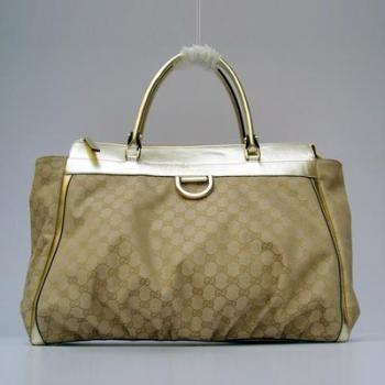 Gucci Tote bags 189931 Gold Canvas HandBags