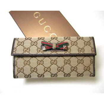 Gucci Wallet 167464 Khaki Small Accessory