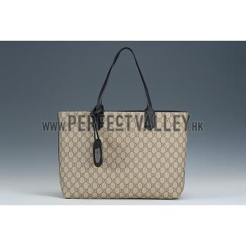 Gucci GG Supreme Canvas Tote With Black Caleido Print 18926939 Replica