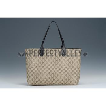 Gucci GG Supreme Canvas Tote With Black Caleido Print 18926939 Replica