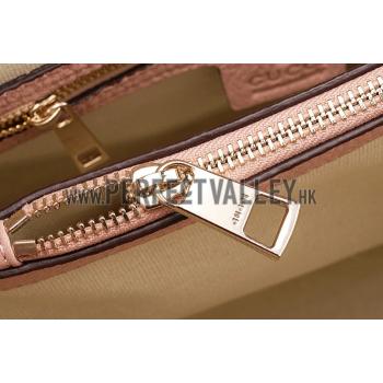 Gucci Jackie Soft Leather  Handle Bag Light Rose 607948