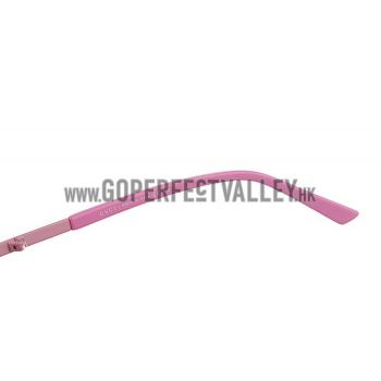 Gucci Aviator Gucci Logo On Lens Pink Frame Sunglasses 307889