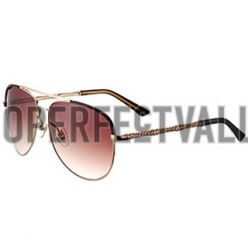 Gucci Ultra-light Aviator Brown Frame Sunglasses 308204