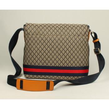 Cheap Gucci Messenger bags 281423 Apricot Canvas HandBags