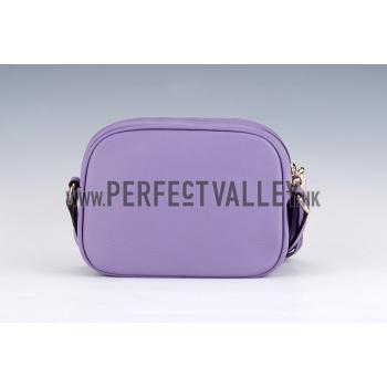 Gucci Soho Disco Shoulder Strap Bag Light Purple