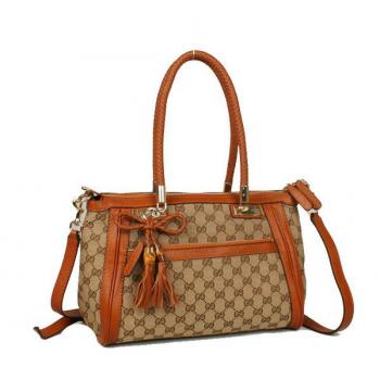 Gucci Shoulder bags 282300 Canvas Large Ladies