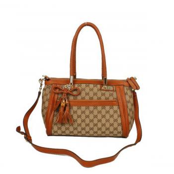 Gucci Shoulder bags 282300 Canvas Large Ladies