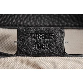 Gucci Soho Leather Hobo Black Replica