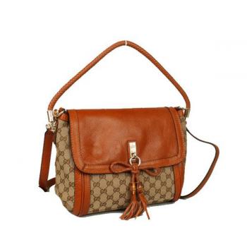 Gucci Shoulder bags 282301 Canvas Cross Body Bag Ladies Replica