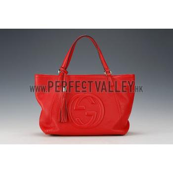 Gucci Soho  Handle Bag Red