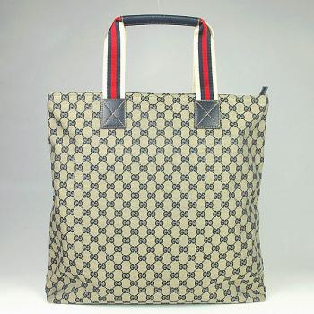 Gucci Tote bags 131233 Blue Canvas Large