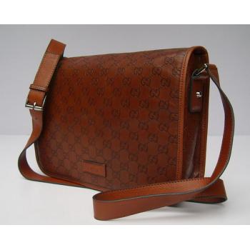 Gucci Messenger bags 145844 Cow Leather Messenger Bag Unisex Replica