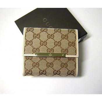 Gucci Wallet 112664 Brown Accessory Unisex