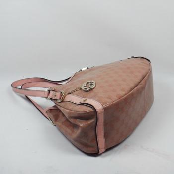 Gucci Shoulder bags 130736 Pink Canvas Large Bag