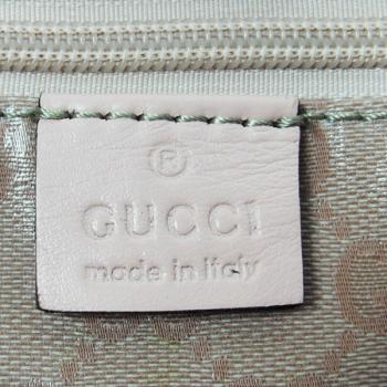 Gucci Shoulder bags 130736 Pink Canvas Large Bag