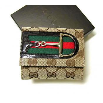 Gucci Wallet 138030 Canvas Wallet Unisex