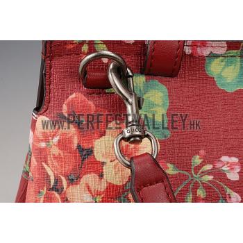 Gucci Bamboo Daily Blooms Bag Red