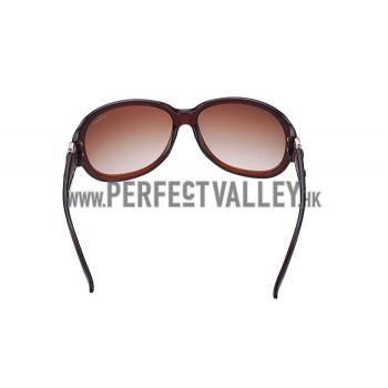 Gucci Modern Shape Brown Sunglasses 307811