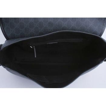 Gucci Messenger bags 162419 Black Canvas Large Handbags