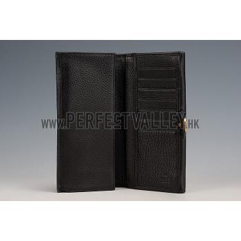 Replica Gucci Wallet With G G Metal Detail Black