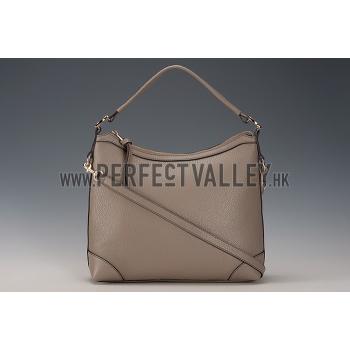 Gucci Miss GG Leather Hobo Grey Replica