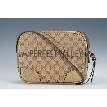 Gucci GG Supreme Canvas Gold Shoulder Bag 18926944