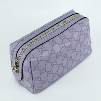 Gucci Cosmetic Cases 153228 Purple Cow Leather Small Replica