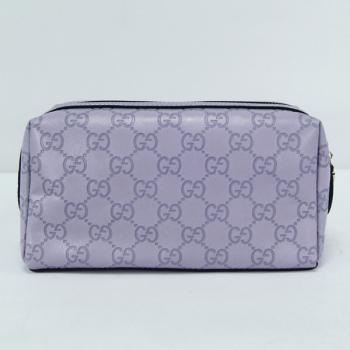 Gucci Cosmetic Cases 153228 Purple Cow Leather Small Replica