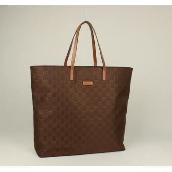 Gucci Tote bags 295252 Coffee Cow Leather Ladies Bag