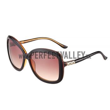 Replica Gucci Guccissima Pattern Brown Frame Sunglasses 308083