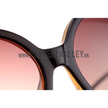 Replica Gucci Guccissima Pattern Brown Frame Sunglasses 308083