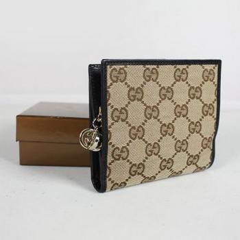 Gucci Wallet 233022 Khaki Canvas Accessory Replica