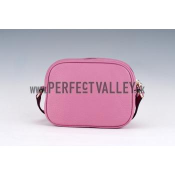 Replica Gucci Soho Disco Shoulder Strap Bag Pink