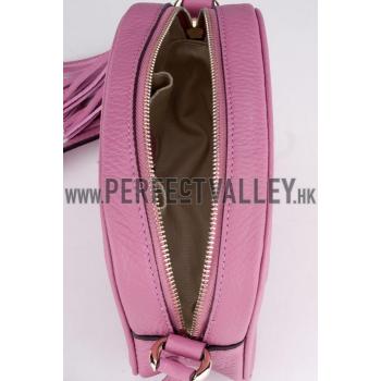 Replica Gucci Soho Disco Shoulder Strap Bag Pink